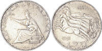 Italy 500 Lire Coin, Rome, Silver, KM:99 -