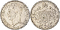Belgium 20 Francs, 20 Frank Coin, Albert I, Brussels, Silver -