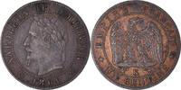 France Centime Coin, Napoleon III, Napoléon III, Bordeaux -