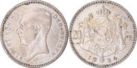 Belgium 20 Francs, 20 Frank Coin, Brussels, Silver, KM:104.1 -