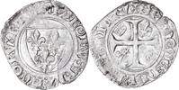 France Blanc Guénar Coin, Charles VI, Sainte-Menehould ou -