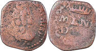 ITALIAN STATES Quattrino Coin, MILAN, Carlo III, Milan -