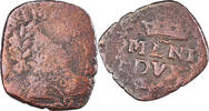 ITALIAN STATES Quattrino Coin, Charles III, Milan, Copper -