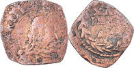 ITALIAN STATES Quattrino Coin, MILAN, Charles III, Milan, Copper -
