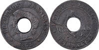 France Sapèque Coin, Cochinchine, Bordeaux (percée à Saïgon) -