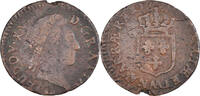 France 1/2 Sol à la vieille tête Coin, Louis XV, Metz -