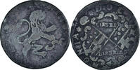ITALIAN STATES 1/2 Bolognino Coin, PAPAL STATES-BOLOGNA, Benedict XIII -