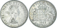 Great Britain Florin, Two Shillings Coin, Elizabeth II, Melbourne -