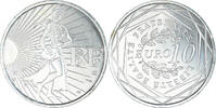 France 10 Euro Semeuse, Monnaie de Paris, Silver, Gadoury:EU337 -