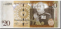 Tonga 20 Pa'anga Banknote, KM:41 -