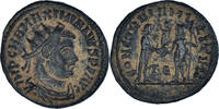 Fraction Æ Coin, Maximianus, Kyzikos, Bronze, RIC:16b -