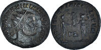 Fraction Æ Coin, Maximianus, Kyzikos, Bronze, RIC:15b -
