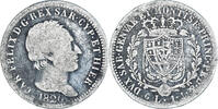 ITALIAN STATES Lira Coin, SARDINIA, Carlo Felice, Genoa -
