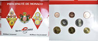 Monaco 1 Cent to 2 Euro Rainier III, BU, Bi-Metallic -