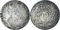 France 1/2 Ecu aux branches d'olivier Coin, Louis XV, Limoges -