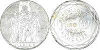 France 10 Euro Hercule, Monnaie de Paris, Silver -