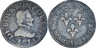 Principality of Château-Regnault Double Tournois Coin, François de Bourbon-Conti, Double -