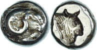 Hekte Coin, Lesbos, Mytilene, Electrum, Bodenstedt:27 -