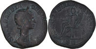 Sesterz Coin, Orbiana, Rome, Bronze, RIC:655 -