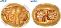 Hekte Ionia, Uncertain mint, Electrum, NGC -