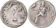 Drachm Coin, Kingdom of Macedonia, Philip III, Kolophon -