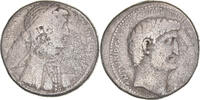 Tetradrachm Seleucis and Pieria, Marc Antony and Cleopatra VII -