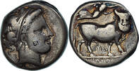Nomos Coin, Campania, Neapolis, Silver, HN Italy:576 -