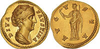 Aureus Diva Faustina I, Rome, Gold, RIC:III-356a -