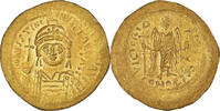 Solidus Justinian I, Constantinople, Gold, Sear:140 -