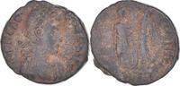 Follis Coin, Arcadius, Antioch, Bronze -
