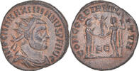 Fraction Æ Coin, Maximianus, Kyzikos, Bronze -