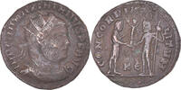 Fraction Æ Coin, Maximianus, Kyzikos, Bronze -