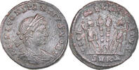 Follis Coin, Constantius II, Kyzikos, Bronze -