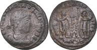 Follis Coin, Constantine II, Thessalonica, Bronze -