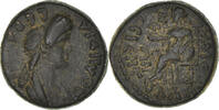 Hemiassarion Coin, Phrygia, Domitia, Eumeneia, Bronze -