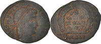 Follis Coin, Constantius II, Alexandria, Bronze -