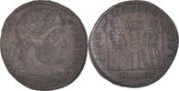 Follis Coin, Constantine I, Kyzikos, Bronze -