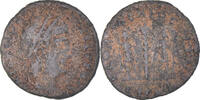 Follis Coin, Constantius II, Kyzikos, Bronze -