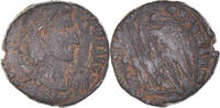 Follis Coin, Constantius II, VF(20-25), Bronze -