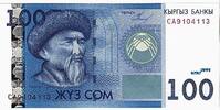 KYRGYZSTAN 100 Som Banknote, KM:26a -