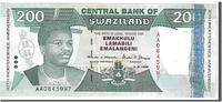 Swaziland 200 Emalangeni Banknote, KM:28a -