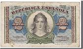 Spain 2 Pesetas Banknote, KM:95 -