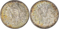 New Hebrides 100 Francs Coin, Paris, Silver, KM:1, Lecompte:59 -