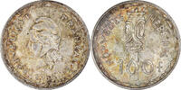 New Hebrides 100 Francs Coin, Paris, Silver, KM:1, Lecompte:59 -