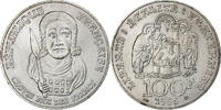 France 100 Francs Coin, Clovis, Silver, KM:1180, Gadoury:953 -