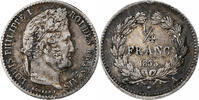 France 1/4 Franc Louis-Philippe, Lille, Silver, Gadoury:355 -