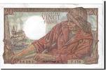 France 20 Francs Banknote, 20 F 1942-1950 ''Pêcheur'' -