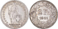Switzerland 2 Francs Coin, Bern, Silver, KM:21 -