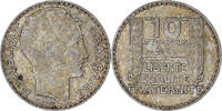 France 10 Francs Coin, Turin, Paris, Silver, KM:878 -
