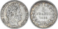 France 5 Francs Coin, Louis-Philippe, Lille, Silver -